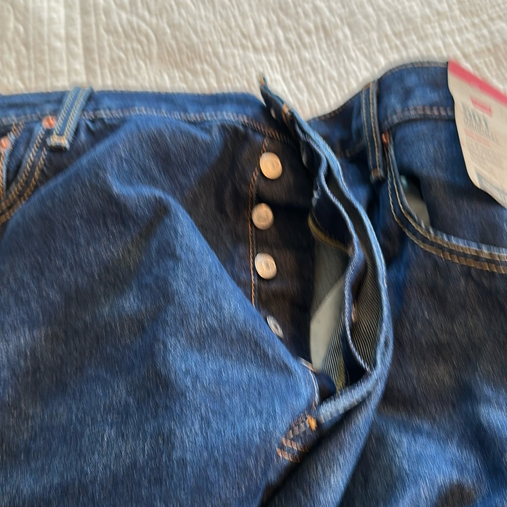 Levi’s 501 Denim Jeans 44x32 NWT - Picture 9 of 16